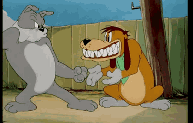 Dog Cartoon GIF - Dog Cartoon Tom And Jerry - Discover & Share GIFs
