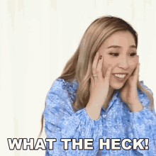 What The Heck Tina Yong GIF - What The Heck Tina Yong What The Hell GIFs