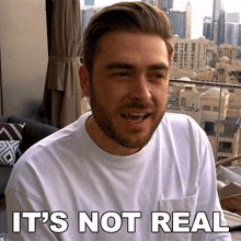 Its Not Real Lewis Jackson GIF - Its Not Real Lewis Jackson Its Fake GIFs
