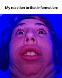 My Reaction To That Information Yeah Boi GIF