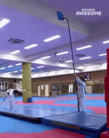 Super High Kick People Are Awesome GIF - Super High Kick People Are Awesome High Jump GIFs