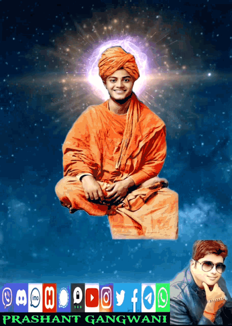 Swami Vivekananda Ji GIF - Swami Vivekananda Ji - Discover & Share GIFs