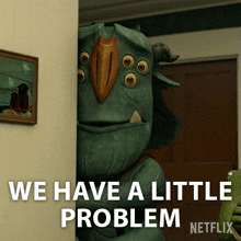 We Have A Little Problem Blinky GIF - We Have A Little Problem Blinky Trollhunters Tales Of Arcadia GIFs