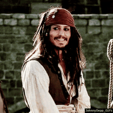 johnny depp captain jack sparrow pirates of the caribbean the curse of the black pearl potc