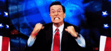 Stephen Colbert Rage GIF - Stephen Colbert Rage Pissed GIFs