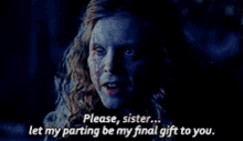 Morgause Merlin GIF - Morgause Merlin Parting GIFs