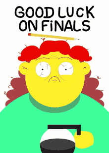 Good Luck On Finals Coffee GIF - Good Luck On Finals Coffee Studying GIFs