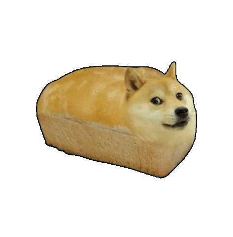 Loading Dog Sticker - Loading Dog Bread Stickers