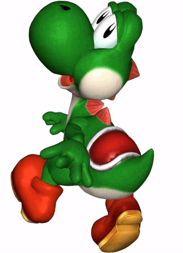 Yoshi Super Smash Bros Melee Sticker - Yoshi Super smash bros melee ...