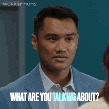 What Are You Talking About Malcolm GIF - What Are You Talking About Malcolm Workin Moms GIFs