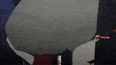 a close up of a drawing of a person 's face with the word n on the bottom