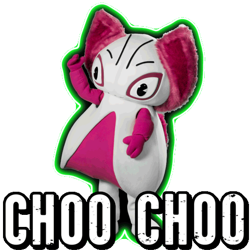 Choo Choo Momomon Sticker - Choo Choo Momomon Bullet Train Stickers