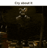 Cry About It Springtrap GIF - Cry About It Springtrap GIFs