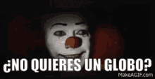 Eso Payaso Globo GIF - It Clown Balloon GIFs