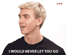 I Would Never Let You Go Nope GIF - I Would Never Let You Go Nope Dont Go GIFs