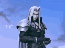 Sephiroth Clap GIF - Sephiroth Clap Smash Bros GIFs