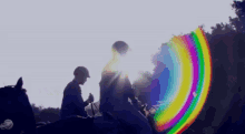 Sunflare GIF - Whodunnit Abc Rainbow GIFs