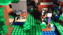 Lego Minecraft Boat GIF