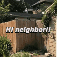 Hi Neighbor Saying Hello GIF - Hi Neighbor Saying Hello Funny Animals GIFs