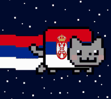 Nyan Cat Serbia GIF - Nyan Cat Serbia Kosovoisserbia GIFs