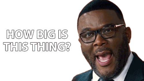 How Big Is This Thing Jack Bremmer Sticker - How Big Is This Thing Jack Bremmer Tyler Perry Stickers