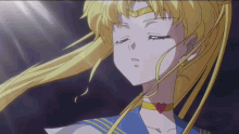 Sailor Moon Crystal Hair Flowing GIF - Sailor Moon Crystal Hair Flowing Ribbon GIFs