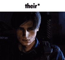 Leon Kennedy There GIF - Leon Kennedy There They'Re GIFs