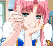 Anime Hand Move GIF - Anime Hand Move Staring GIFs