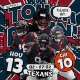 Chicago Bears (10) Vs. Houston Texans (13) Second Quarter GIF - Nfl National Football League Football League GIFs