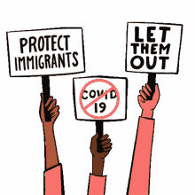 protect immigrants let them out immigration immigrants migrants