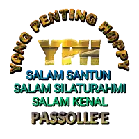 a sign that says yph salam santun salam silaturahmi salam kenal passolliee