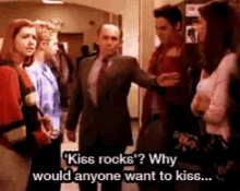 Kiss Rocks GIF - Kiss Rocks Buffy The Vampire Slayer GIFs