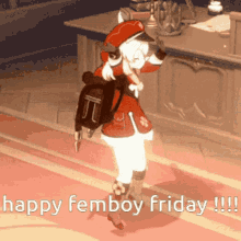 happy femboy friday friday femboy friday klee genshin