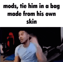 Mods Tie Him In A Bag GIF - Mods Tie Him In A Bag Tie Him GIFs