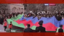 baku azerbaijan flag orel i reshka