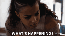 Whats Happening Jade Wesker GIF - Whats Happening Jade Wesker Ella Balinska GIFs