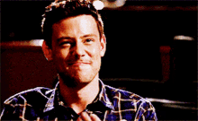 Glee Finn Hudson GIF - Glee Finn Hudson Clapping GIFs