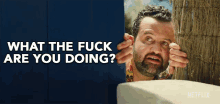 What The Fuck Are You Doing Marcus GIF - What The Fuck Are You Doing Marcus White Lines GIFs