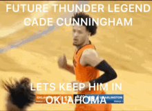 Cade Cunningham Okc GIF - Cade Cunningham Okc Okc Thunder GIFs