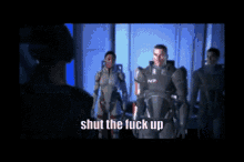 Mass Effect Shut Up GIF - Mass Effect Shut Up GIFs