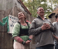 Washing Well Wenches Sprout And Gerty GIF