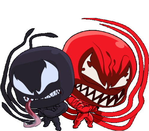 Waiting Venom Sticker - Waiting Venom Carnage Stickers