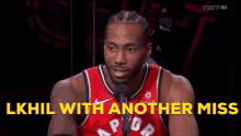 Lkhil Another Miss GIF - Lkhil Another Miss Raptors GIFs
