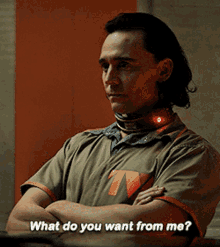Loki What Do You Want From Me GIF - Loki What Do You Want From Me What Do You Want GIFs