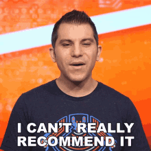 I Cant Really Recommend It Shane Luis GIF