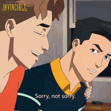 Sorry Not Sorry Mark Grayson GIF - Sorry Not Sorry Mark Grayson Invincible GIFs