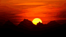 Selamat Tahun Baru Sunset GIF
