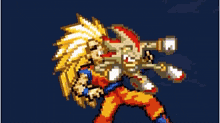 sonic the hedgehog is flying through the air while a large explosion is taking place in the background .