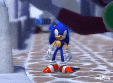 Sonic Unleashed Sonic Shrug GIF - Sonic Unleashed Sonic Shrug GIFs