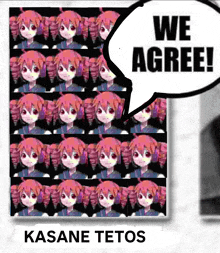 Teto Kasane Teto GIF - Teto Kasane Teto We Agree GIFs